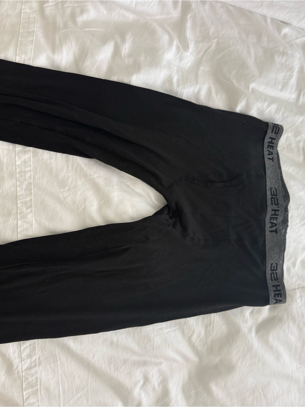 Men’s Black Thermal Base Layer Pants